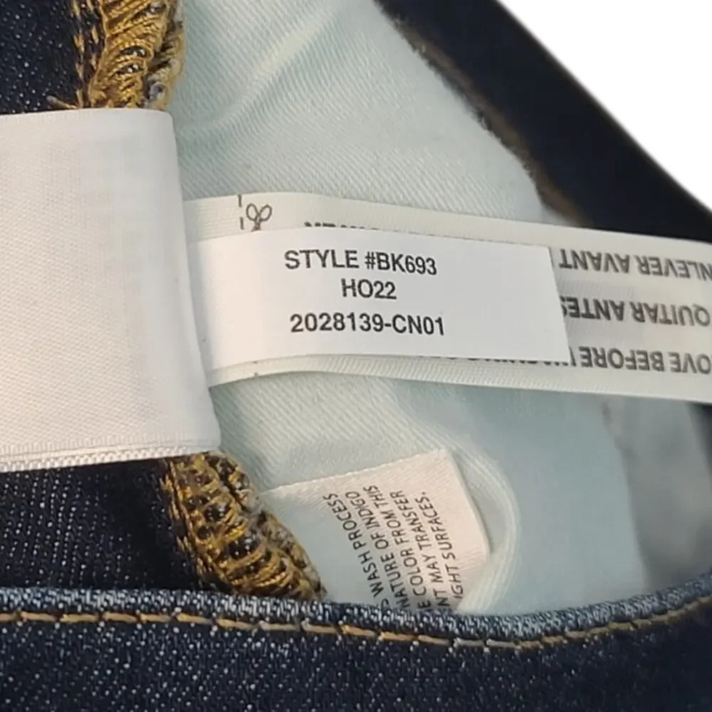 J Crew 9 Vintage Slim Straight Jeans 32 EUC Medium Wash Cotton Blend